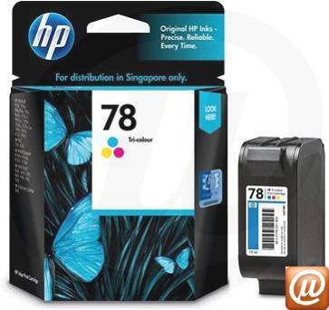 C6578AL - Cartucho de tinta original HP 78 Colorido 38ml HP DeskJet 900 DeksJet 1220C PS